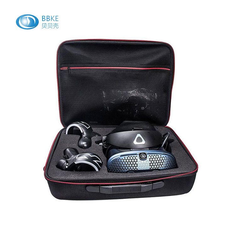 定制VR眼镜盒eva3d眼镜收纳包便携式3c数码收纳箱防摔防震拉链包